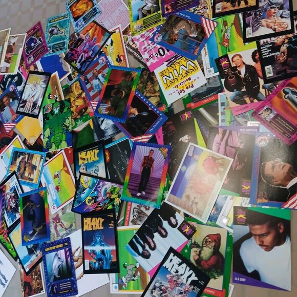 Vintage 80's 90's Pop Culture Trading Cards 5 Packs & 20 Singles See Description - Picture 5 of 6